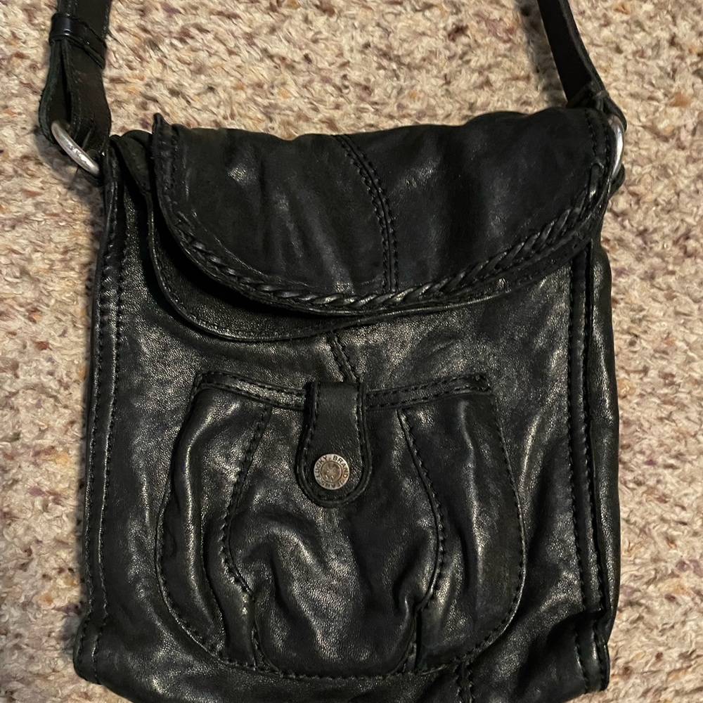 Lucky Brand Mini Abby Leather Crossbody Bag
